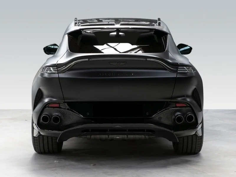 Aston martin DBX 707 =2X2 Twill Carbon Fibre= Black Wing Гар Image 2