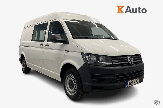 Volkswagen Transporter pitkä 2,0 TDI 110 kW 4Motion DSG 3200kg * Alv | Lisälämmitin | Kattokorotus | Vakkari * Image 1