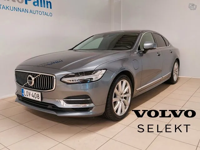 Volvo S90 T8 AWD Inscription aut / VOC / Led-valot / Adap.vak.nop.säädin Image 1